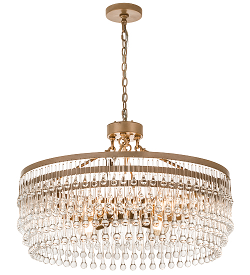  CONTEMPORARY CRYSTAL CHANDELIER