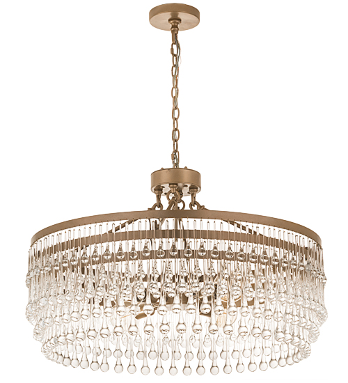  CONTEMPORARY CRYSTAL CHANDELIER