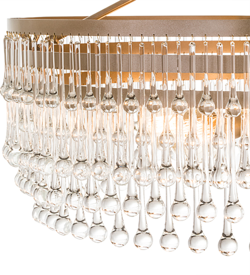  CONTEMPORARY CRYSTAL CHANDELIER