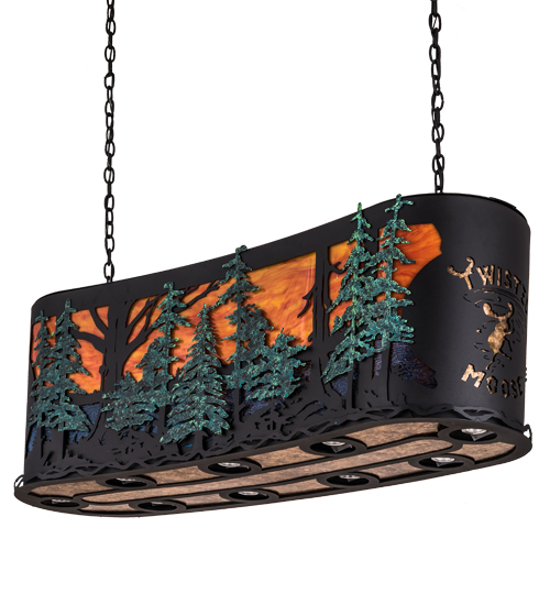  RUSTIC LODGE RUSTIC OR MOUNTIAN GREAT ROOM ANIMALS MICA IDALIGHT