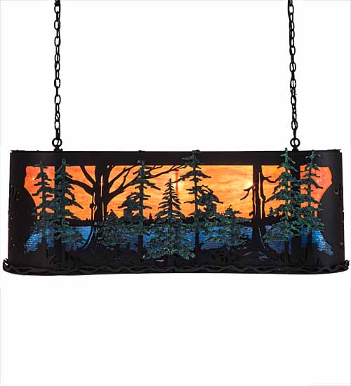  RUSTIC LODGE RUSTIC OR MOUNTIAN GREAT ROOM ANIMALS MICA IDALIGHT