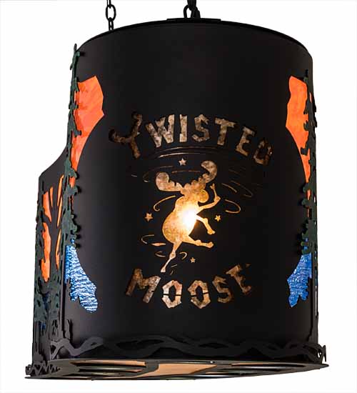  RUSTIC LODGE RUSTIC OR MOUNTIAN GREAT ROOM ANIMALS MICA IDALIGHT