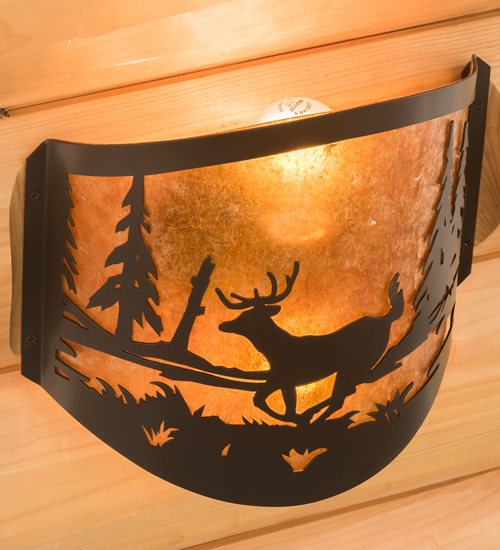  RUSTIC LODGE RUSTIC OR MOUNTIAN GREAT ROOM ANIMALS MICA