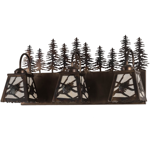  RUSTIC LODGE RUSTIC OR MOUNTIAN GREAT ROOM ART GLASS