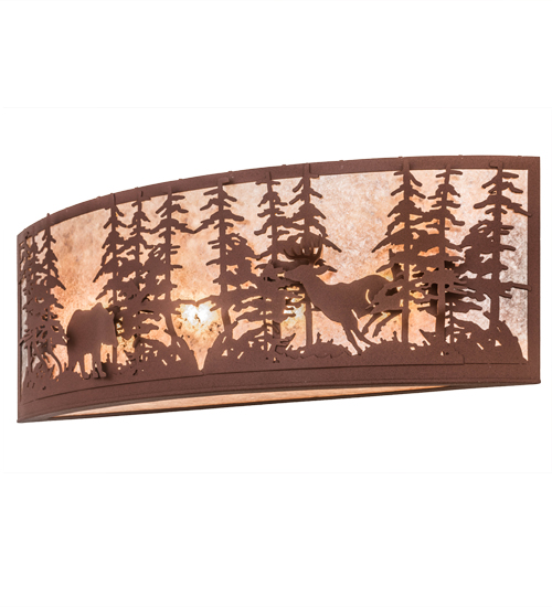  RUSTIC LODGE RUSTIC OR MOUNTIAN GREAT ROOM ANIMALS MICA