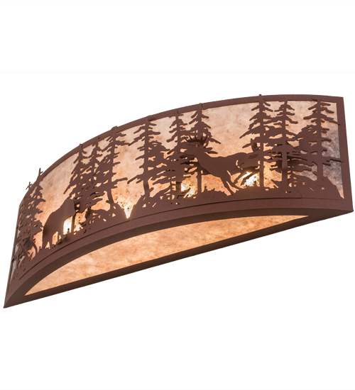  RUSTIC LODGE RUSTIC OR MOUNTIAN GREAT ROOM ANIMALS MICA