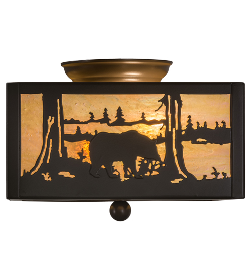  RUSTIC MISSION LODGE RUSTIC OR MOUNTIAN GREAT ROOM ART GLASS ANIMALS