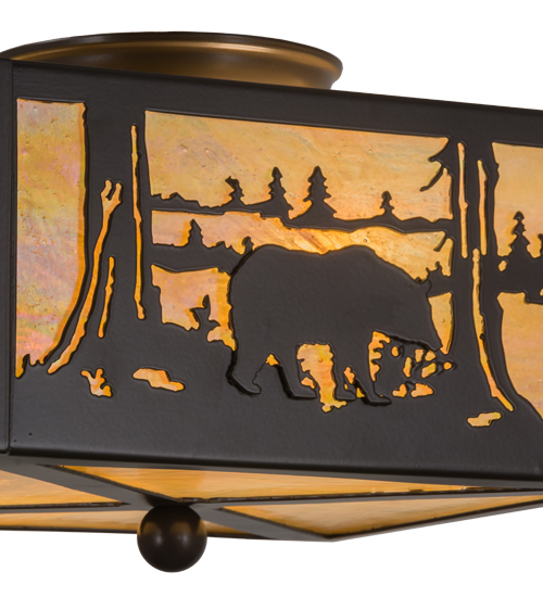  RUSTIC MISSION LODGE RUSTIC OR MOUNTIAN GREAT ROOM ART GLASS ANIMALS