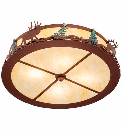  RUSTIC LODGE RUSTIC OR MOUNTIAN GREAT ROOM ANIMALS IDALIGHT