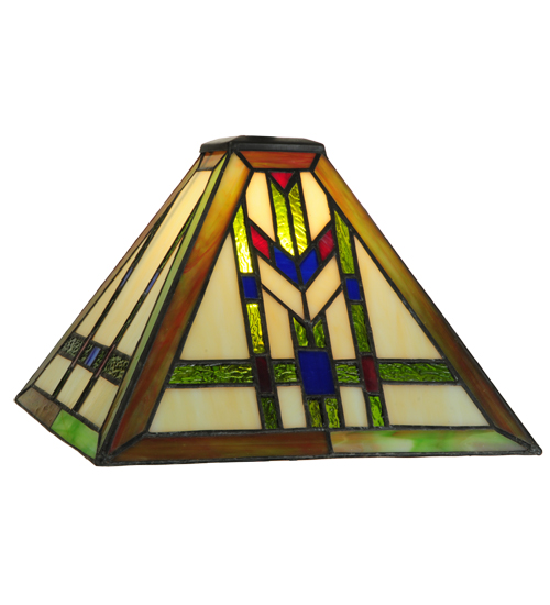  MISSION ARTS & CRAFTS ART GLASS PRAIRIE SOUTHWEST