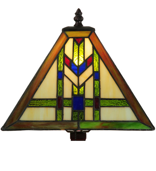  MISSION ARTS & CRAFTS ART GLASS PRAIRIE SOUTHWEST