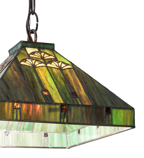  VICTORIAN MISSION DECO TIFFANY REPRODUCTION OF ORIGINAL ART GLASS NOUVEAU
