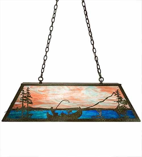  RUSTIC LODGE RUSTIC OR MOUNTIAN GREAT ROOM ART GLASS ANIMALS RECREATION