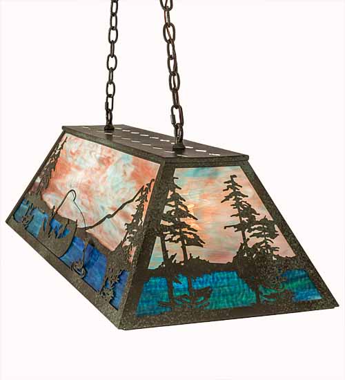  RUSTIC LODGE RUSTIC OR MOUNTIAN GREAT ROOM ART GLASS ANIMALS RECREATION
