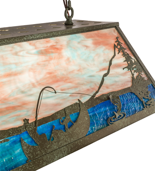  RUSTIC LODGE RUSTIC OR MOUNTIAN GREAT ROOM ART GLASS ANIMALS RECREATION