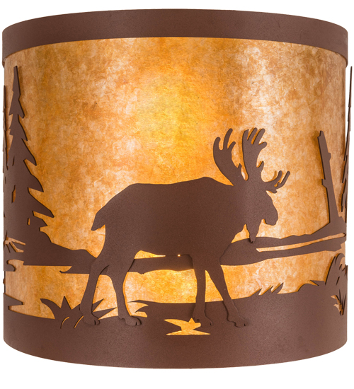  RUSTIC LODGE RUSTIC OR MOUNTIAN GREAT ROOM ANIMALS MICA