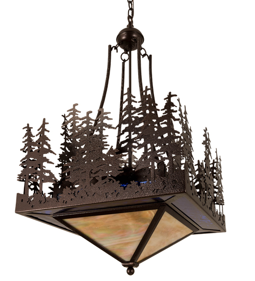  RUSTIC LODGE RUSTIC OR MOUNTIAN GREAT ROOM ART GLASS