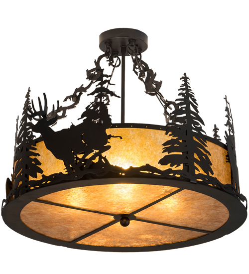  LODGE RUSTIC OR MOUNTIAN GREAT ROOM ANIMALS MICA