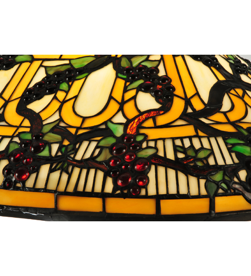  VICTORIAN TIFFANY REPRODUCTION OF ORIGINAL NOUVEAU FRUIT COUNTRY