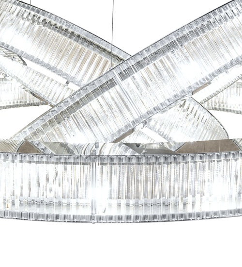  CONTEMPORARY CRYSTAL CHANDELIER