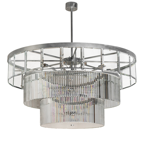  CONTEMPORARY IDALIGHT CRYSTAL CHANDELIER