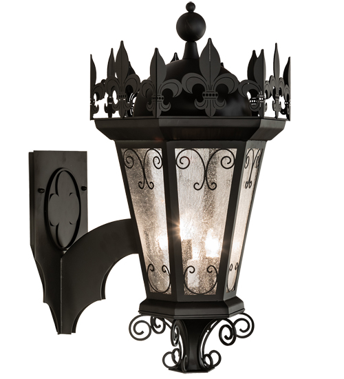  VICTORIAN GOTHIC SCROLL FEATURES CRAFTED OF STEEL