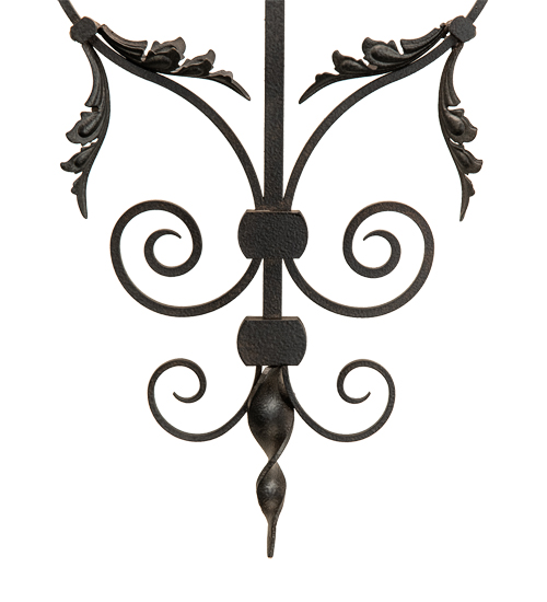  VICTORIAN FABRIC IDALIGHT SCROLL FEATURES CRAFTED OF STEEL