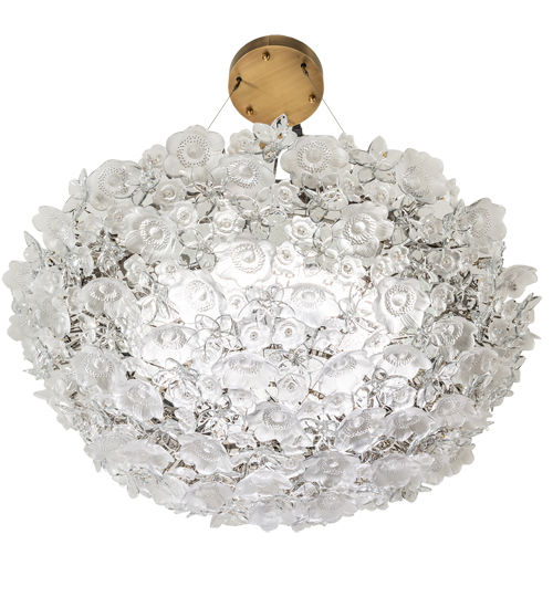  FLORAL CONTEMPORARY CRYSTAL CHANDELIER