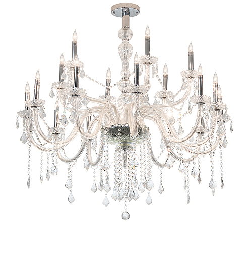  ART GLASS CONTEMPORARY CRYSTAL CHANDELIER