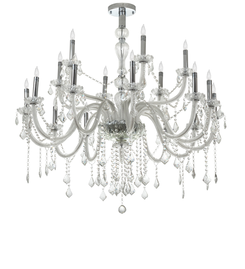  ART GLASS CONTEMPORARY CRYSTAL CHANDELIER