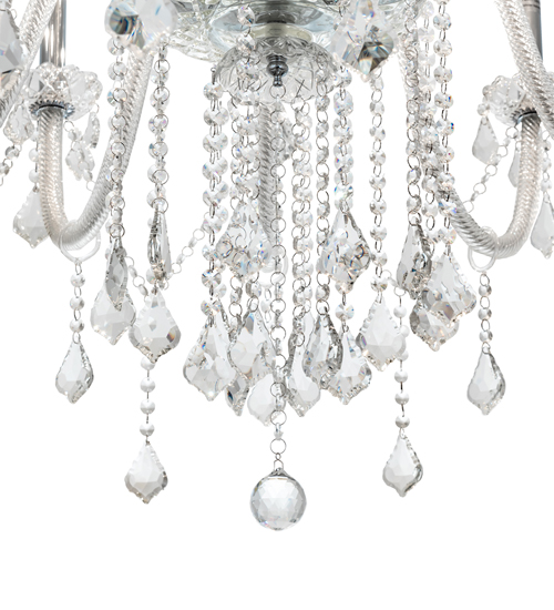  ART GLASS CONTEMPORARY CRYSTAL CHANDELIER