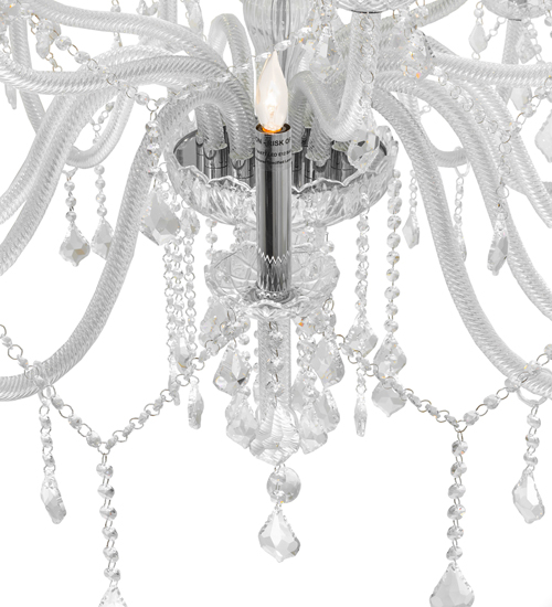  ART GLASS CONTEMPORARY CRYSTAL CHANDELIER