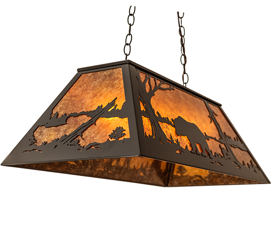  RUSTIC MISSION LODGE RUSTIC OR MOUNTIAN GREAT ROOM ANIMALS MICA