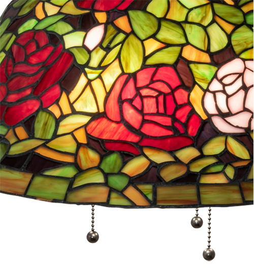  FLORAL ART GLASS