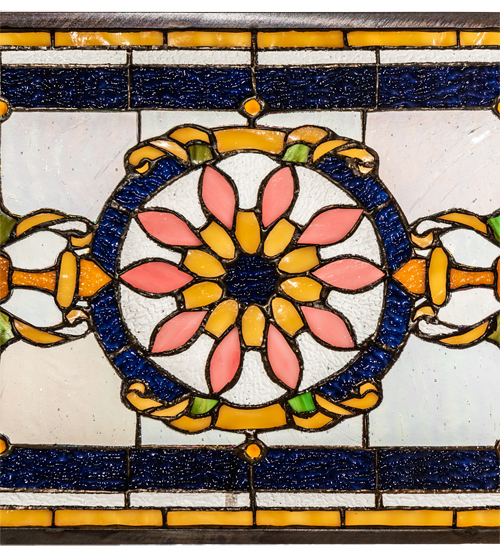  FLORAL ART GLASS NOUVEAU