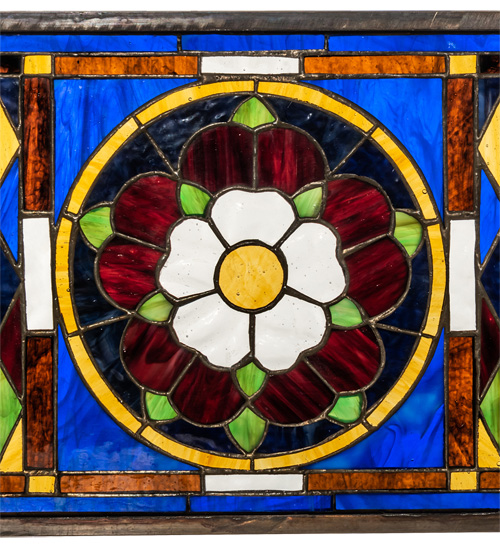  FLORAL ART GLASS NOUVEAU