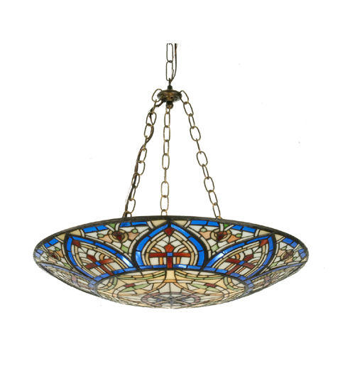  VICTORIAN TIFFANY REPRODUCTION OF ORIGINAL GOTHIC Religious