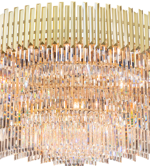  CONTEMPORARY CRYSTAL CHANDELIER