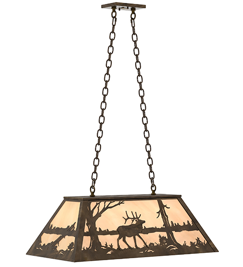  RUSTIC LODGE RUSTIC OR MOUNTIAN GREAT ROOM ART GLASS ANIMALS