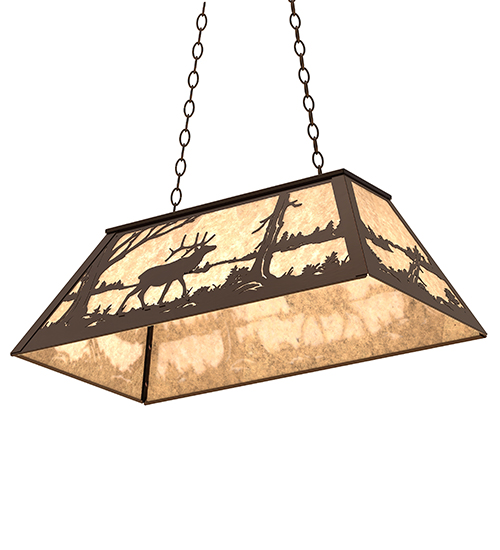  RUSTIC MISSION LODGE RUSTIC OR MOUNTIAN GREAT ROOM ANIMALS MICA