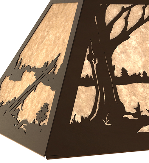  RUSTIC MISSION LODGE RUSTIC OR MOUNTIAN GREAT ROOM ANIMALS MICA