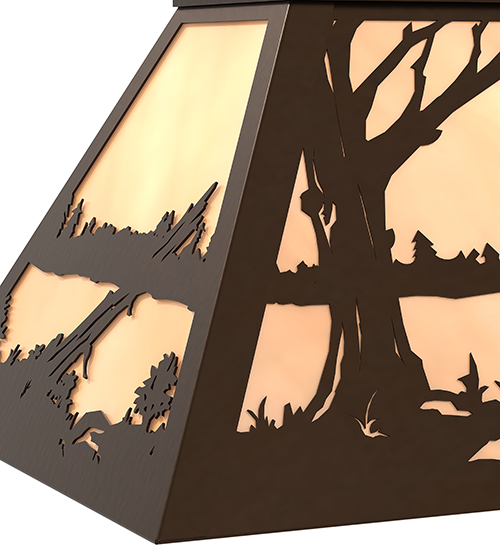  RUSTIC LODGE RUSTIC OR MOUNTIAN GREAT ROOM ART GLASS ANIMALS