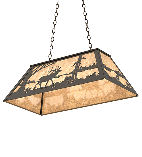  RUSTIC MISSION LODGE RUSTIC OR MOUNTIAN GREAT ROOM ANIMALS MICA