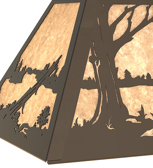 RUSTIC MISSION LODGE RUSTIC OR MOUNTIAN GREAT ROOM ANIMALS MICA
