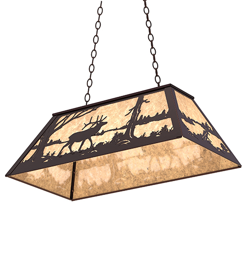  RUSTIC MISSION LODGE RUSTIC OR MOUNTIAN GREAT ROOM ANIMALS MICA