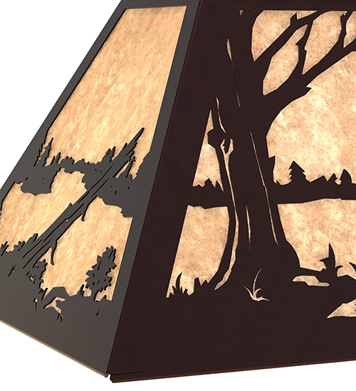  RUSTIC MISSION LODGE RUSTIC OR MOUNTIAN GREAT ROOM ANIMALS MICA