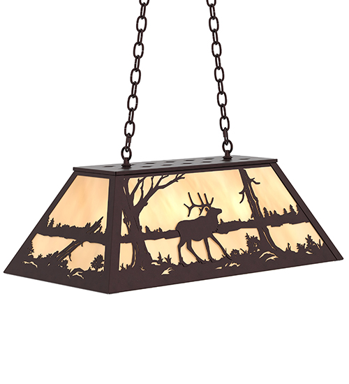  RUSTIC LODGE RUSTIC OR MOUNTIAN GREAT ROOM ART GLASS ANIMALS