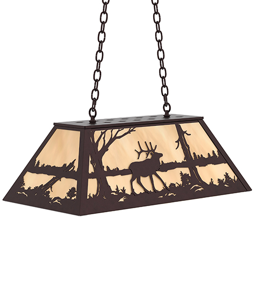  RUSTIC LODGE RUSTIC OR MOUNTIAN GREAT ROOM ART GLASS ANIMALS