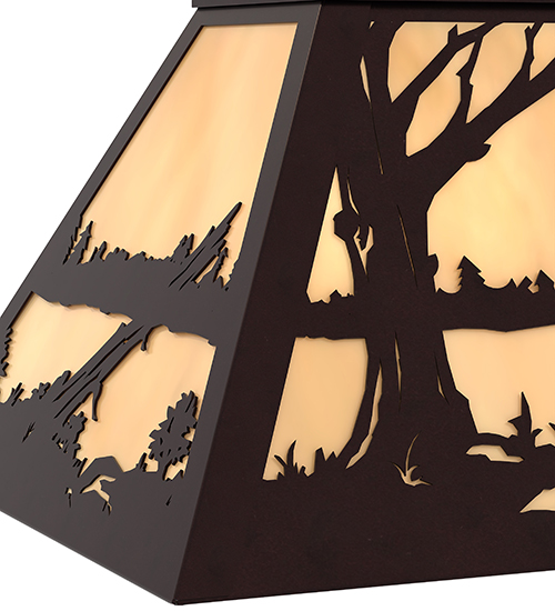  RUSTIC LODGE RUSTIC OR MOUNTIAN GREAT ROOM ART GLASS ANIMALS