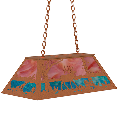  RUSTIC LODGE RUSTIC OR MOUNTIAN GREAT ROOM ART GLASS ANIMALS